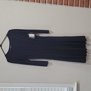 Indigo/Navy Nine West sweater dress L